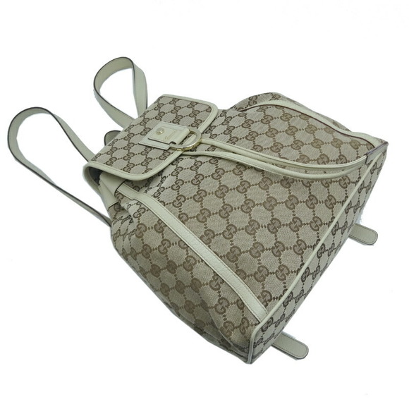 Gucci Tan Backpack GG Bag - Picture 3 of 8